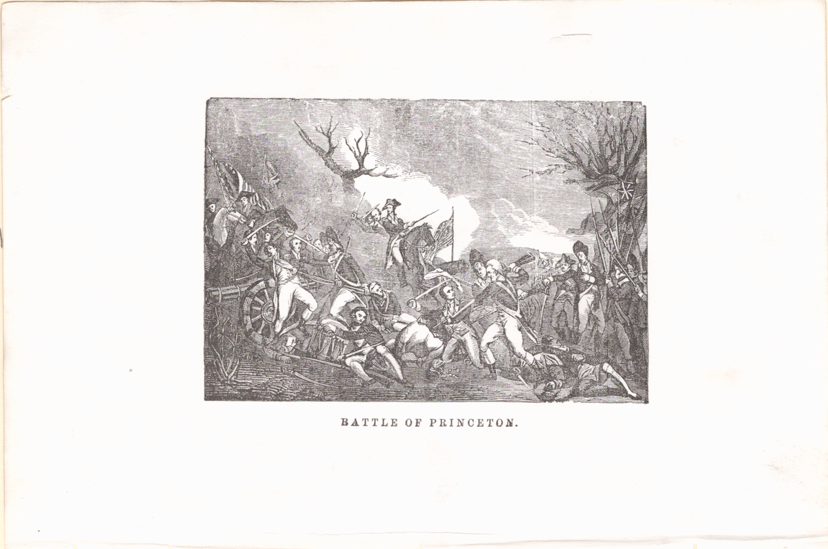 Battle of Princeton- By John Trumbull