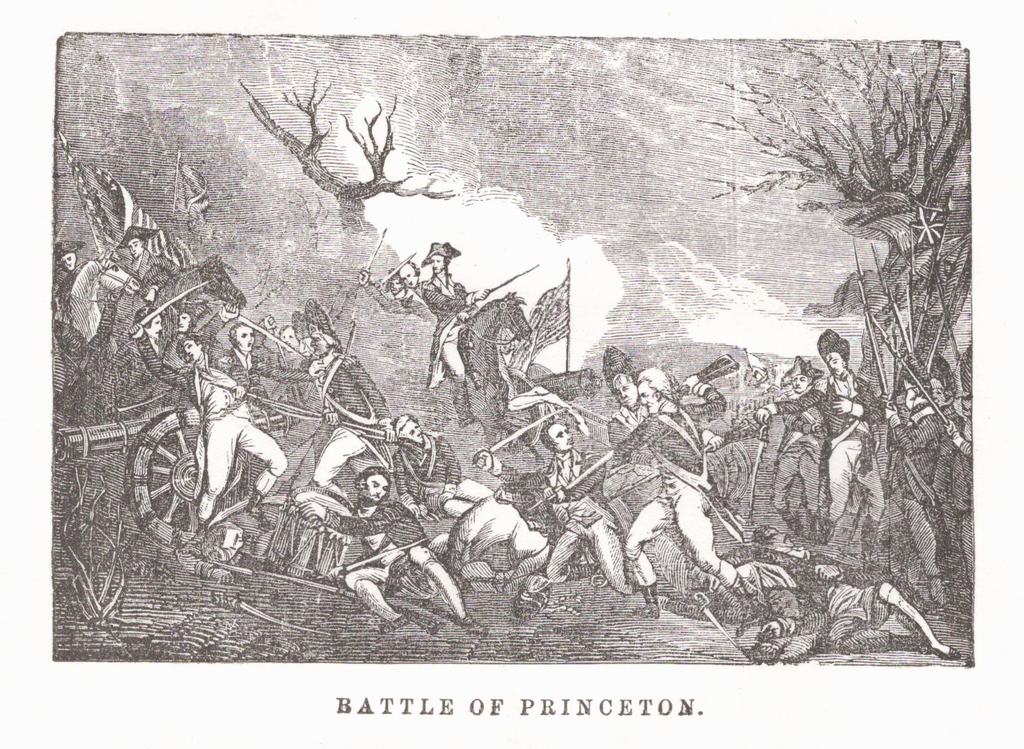 Battle of Princeton- By John Trumbull