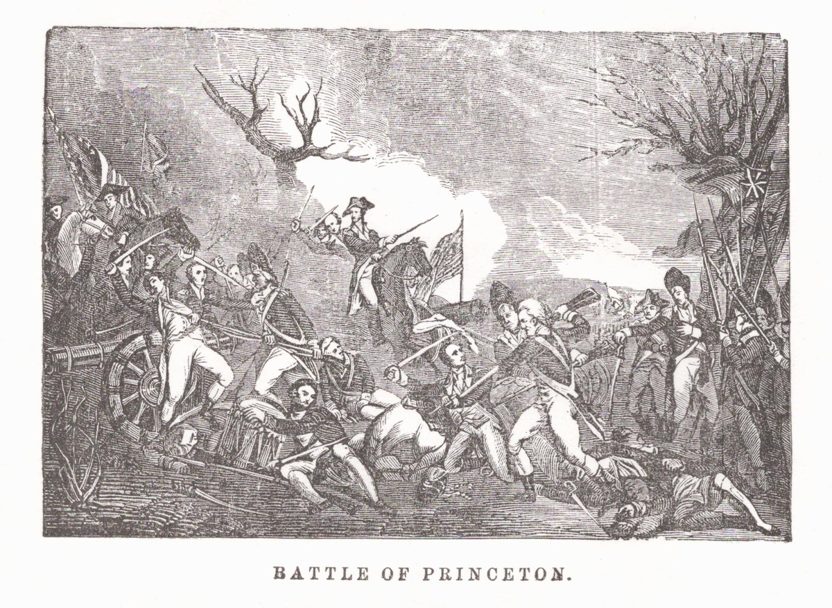 Battle of Princeton- By John Trumbull