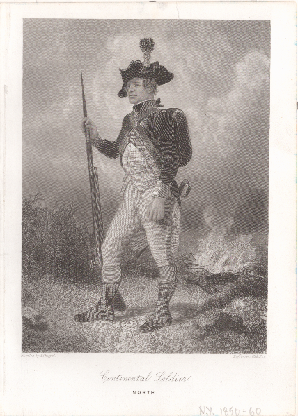 Continental Soldier (North)- By Alonzo Chappel