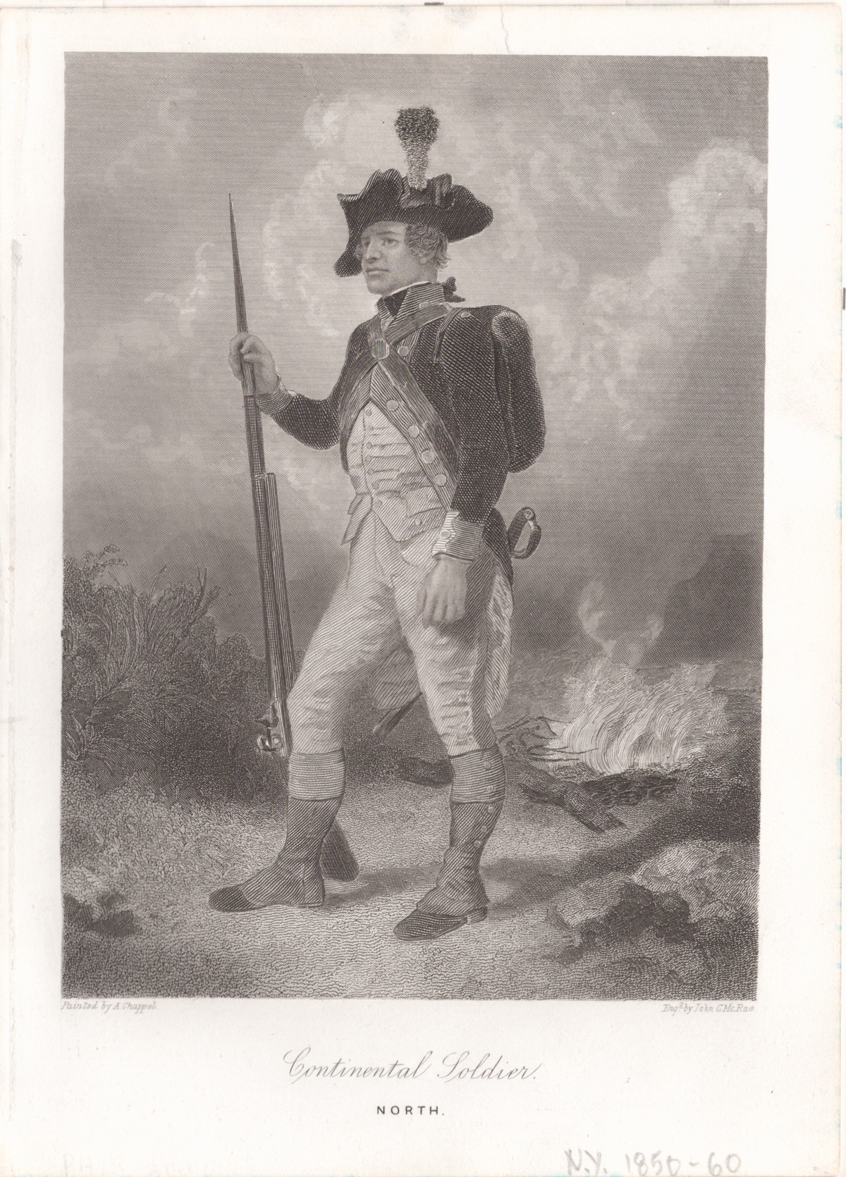 Continental Soldier (North)- By Alonzo Chappel