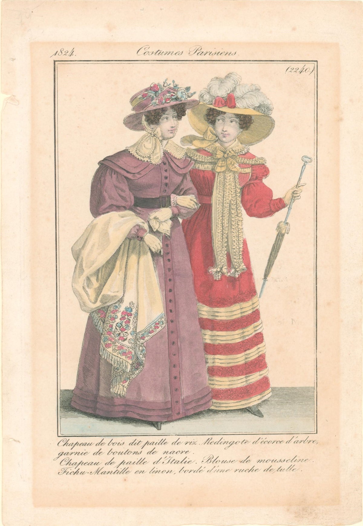 Costumes Parisiens- By: Unattributed