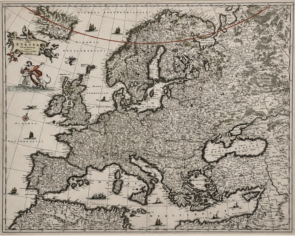 [Map of Europe]- By Frederick De Wit