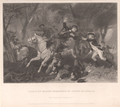 Death of Major Ferguson at Kings Mountain- By Alonso Chappel