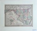 Delaware and Maryland- By J.H. Colton