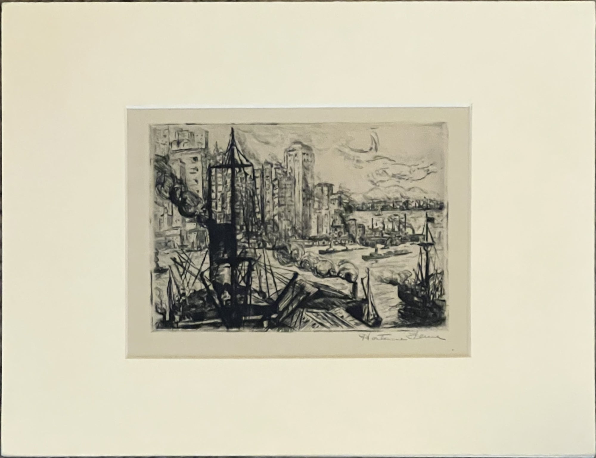 [New York River Scene]