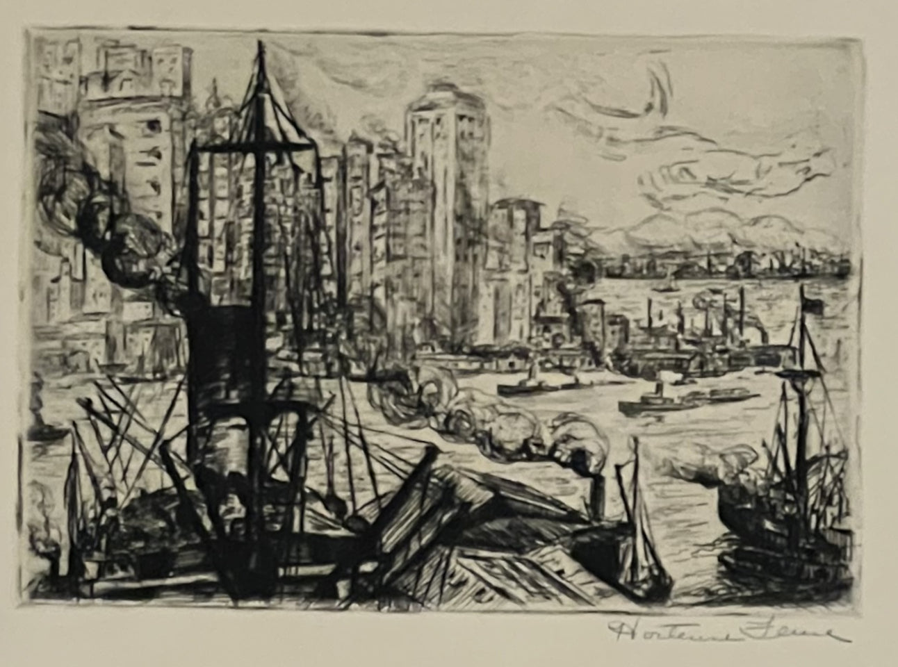 [New York River Scene]