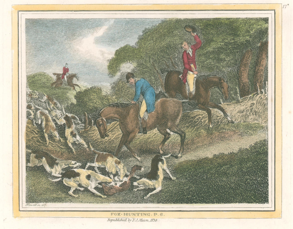 Fox-Hunting P.6- By Samuel Howitt