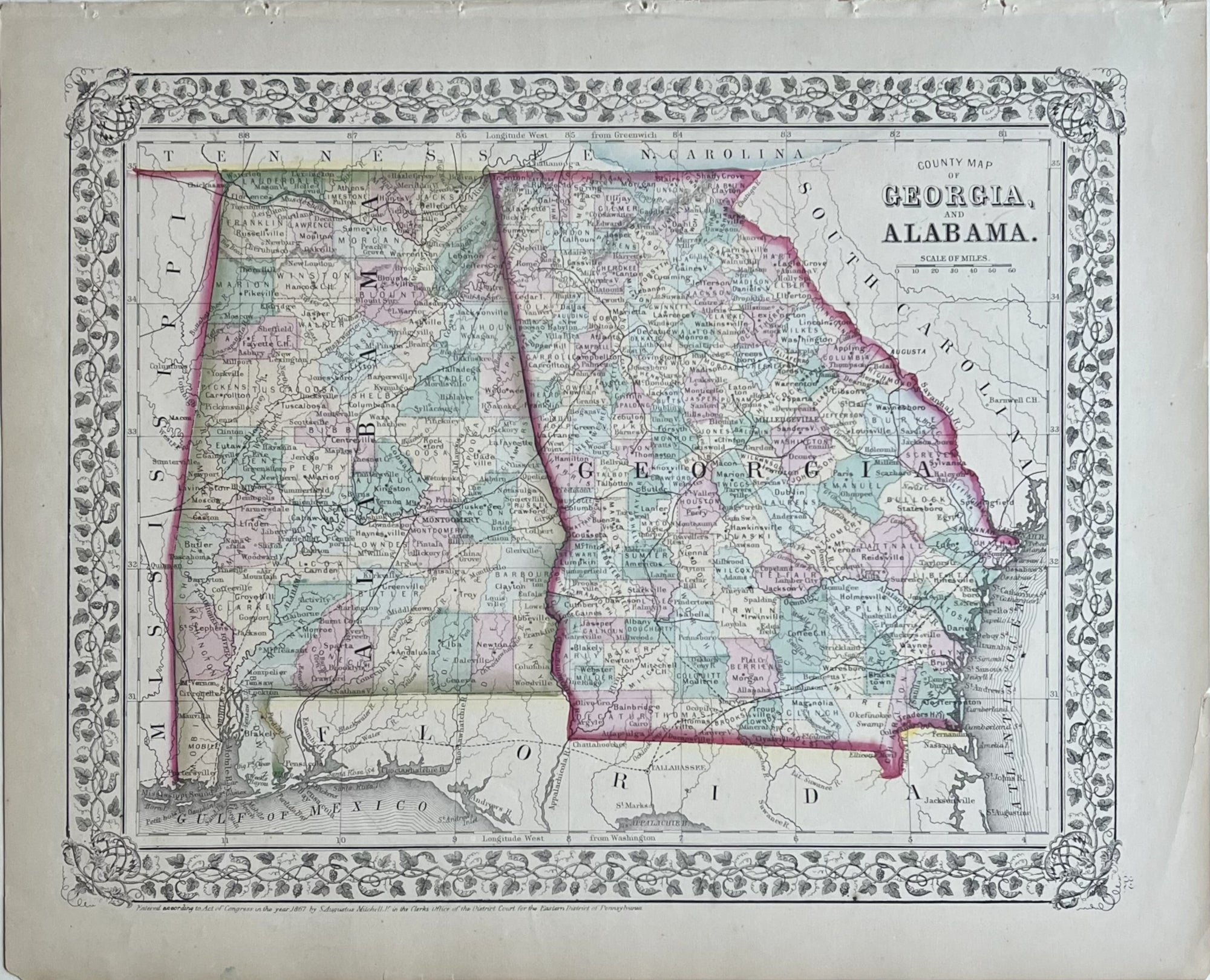 Georgia and Alabama- By S. Augustus Mitchell Jr.
