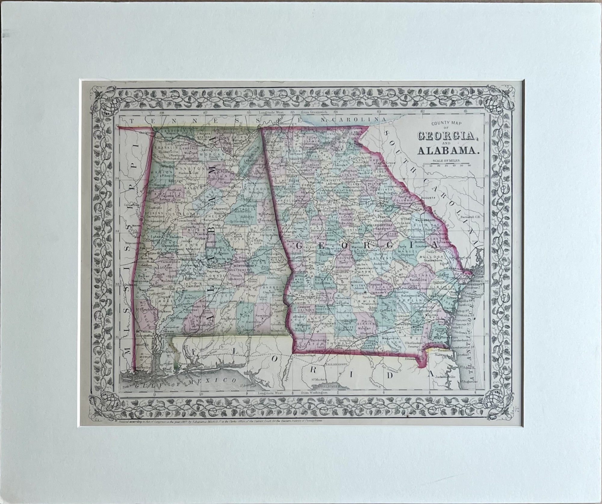 Georgia and Alabama- By S. Augustus Mitchell Jr.