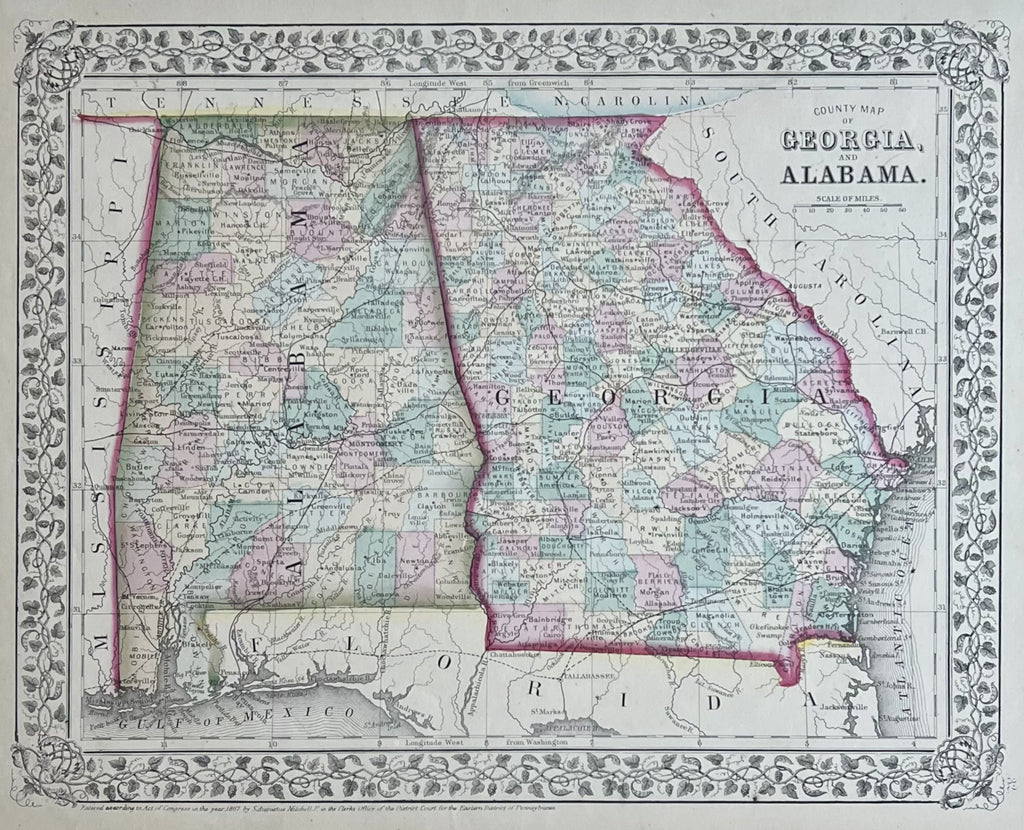 Georgia and Alabama- By S. Augustus Mitchell Jr.