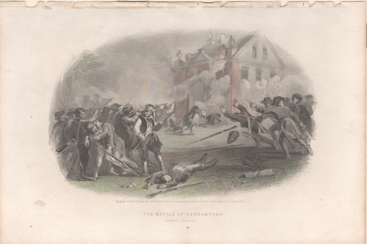 The Battle of Germantown- By C. Schuessele