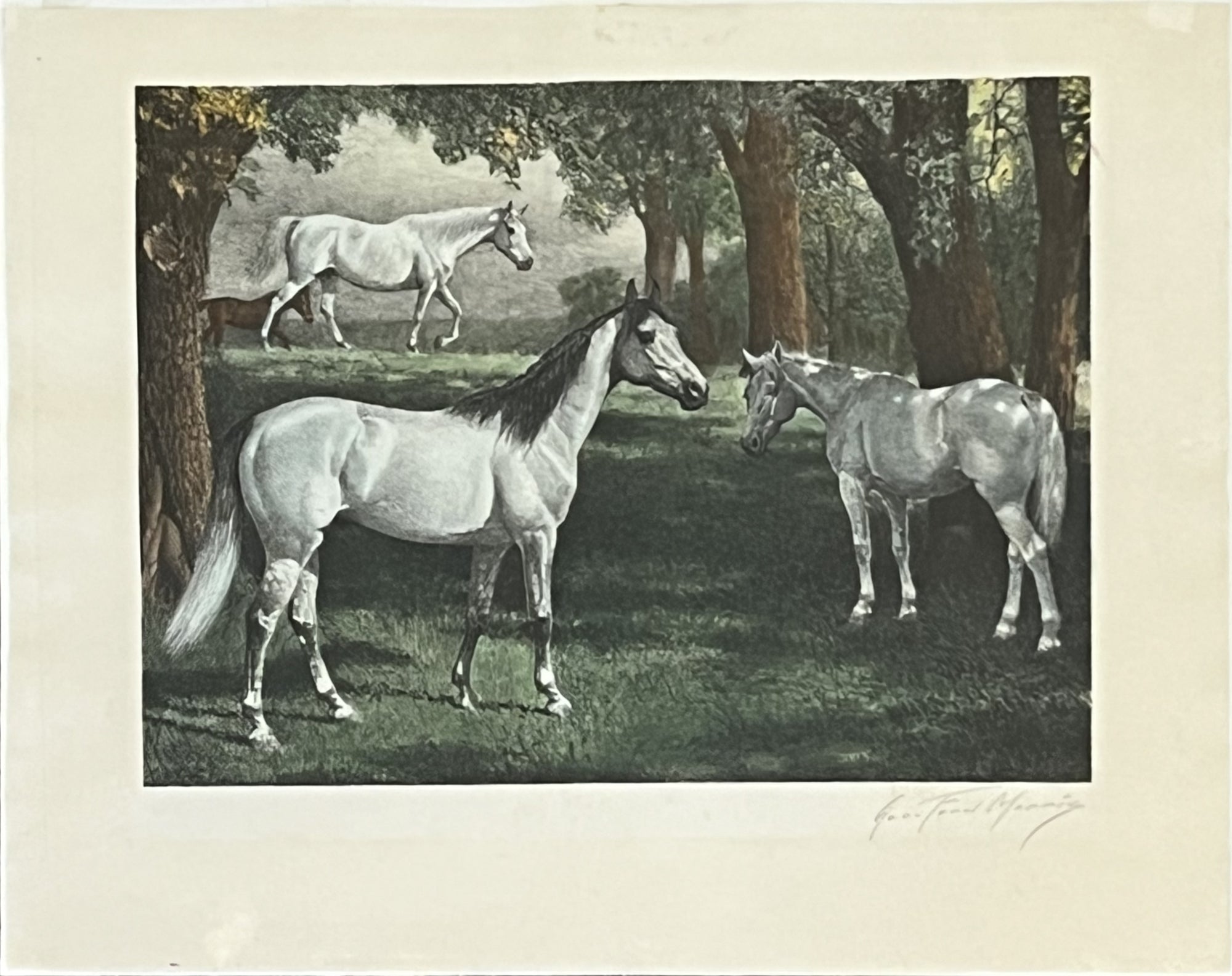 Green Pastures- By George Ford Morris