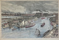 View of the City of Chicago from the Top of the Light-House at the Mouth of the River- By Schell and Graham