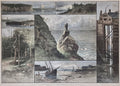 Picturesque Scenes Along the Coast of Maine- By John Rix