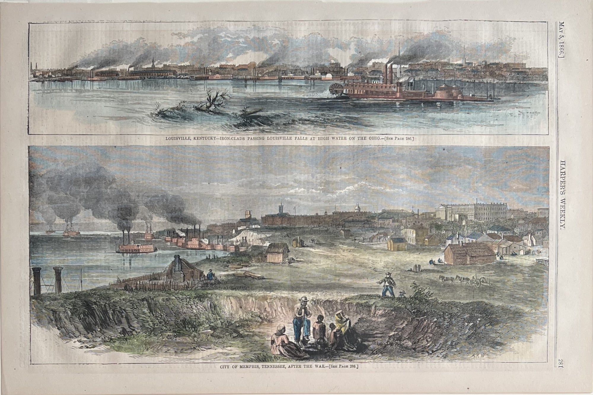 [Louisville and Memphis- May 5, 1866]- Harper's Weekly