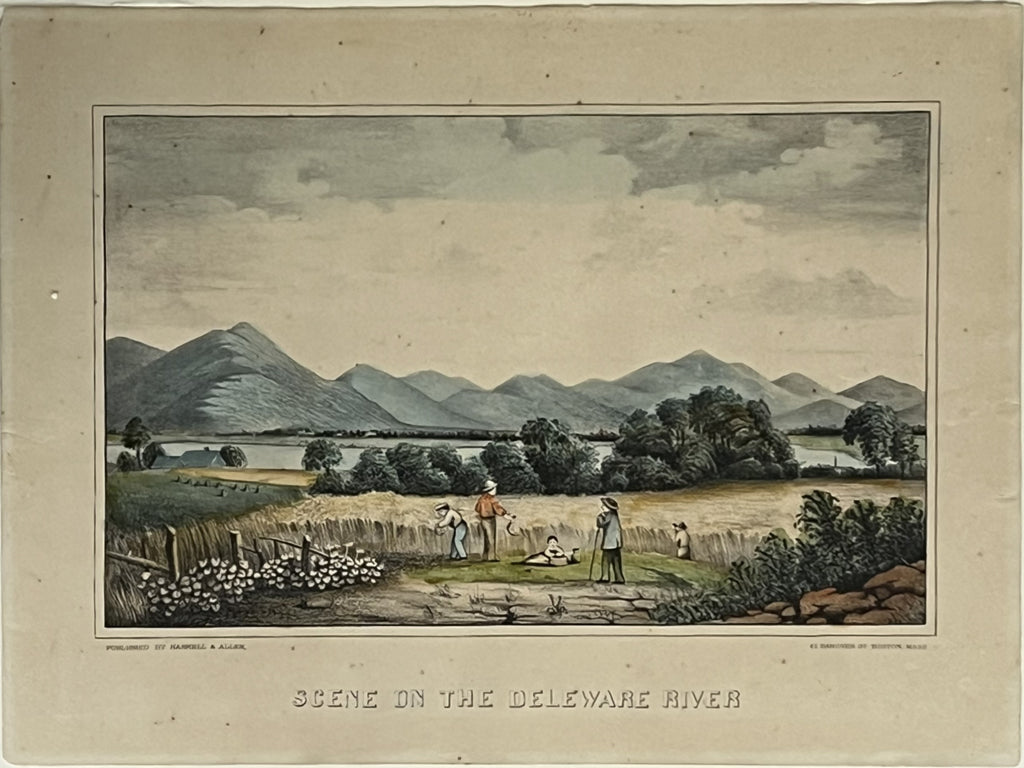 Scene on the Delaware River