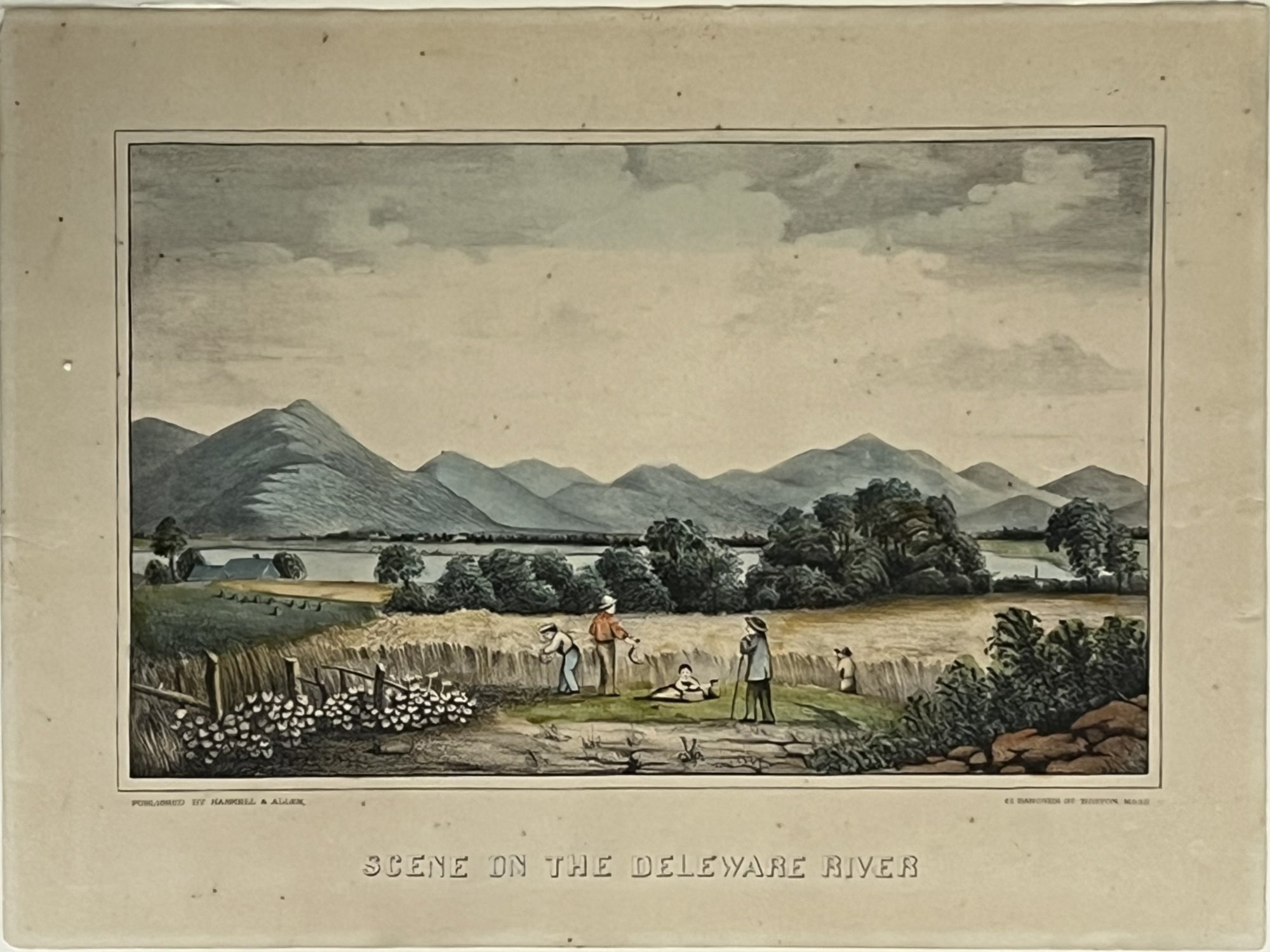 Scene on the Delaware River