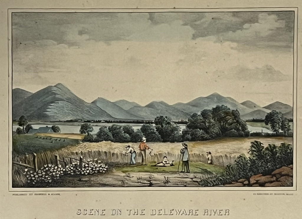 Scene on the Delaware River