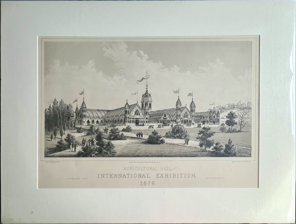 Agricultural Hall, International Exhibit 1876- Unattributed