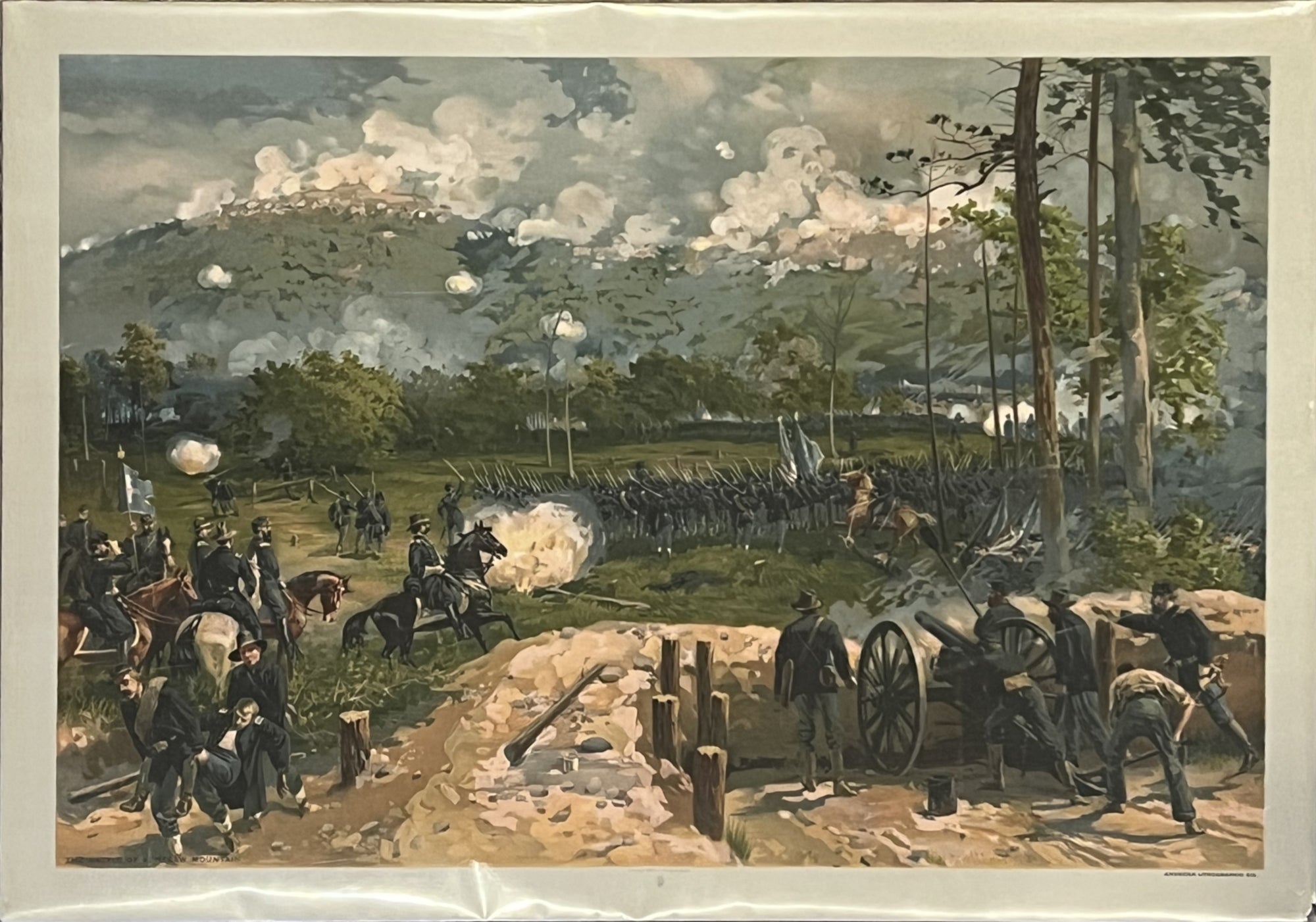 Battle of Kenesaw Mountain- By Thure de Thulstrup