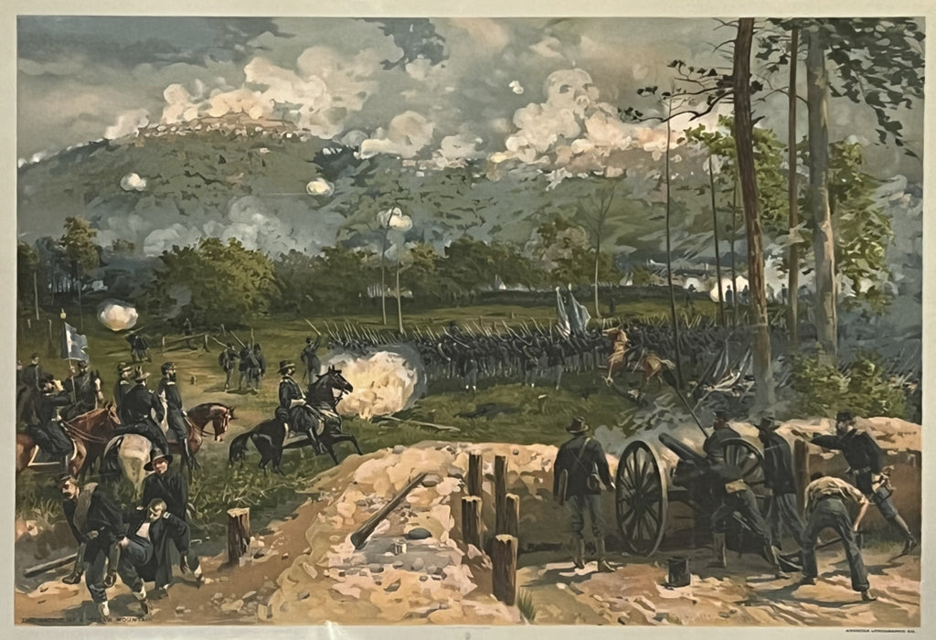 Battle of Kenesaw Mountain- By Thure de Thulstrup