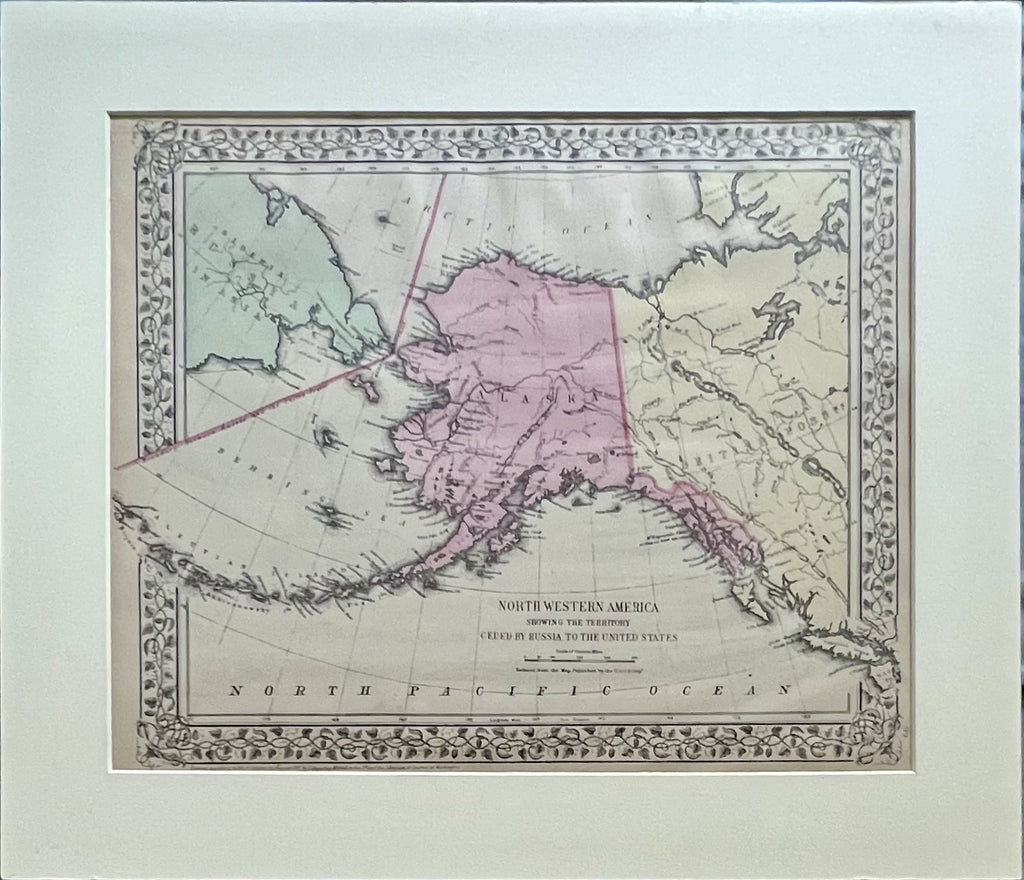 Northwestern America [Alaska]- By S. Augustus Mitchell Jr.
