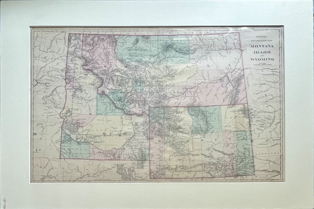 Montana, Idaho & Wyoming- By S. Augustus Mitchell Jr.