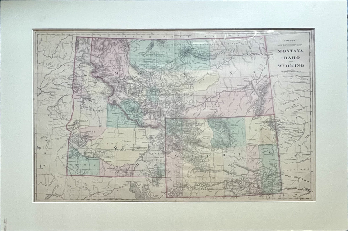 Montana, Idaho & Wyoming- By S. Augustus Mitchell Jr.