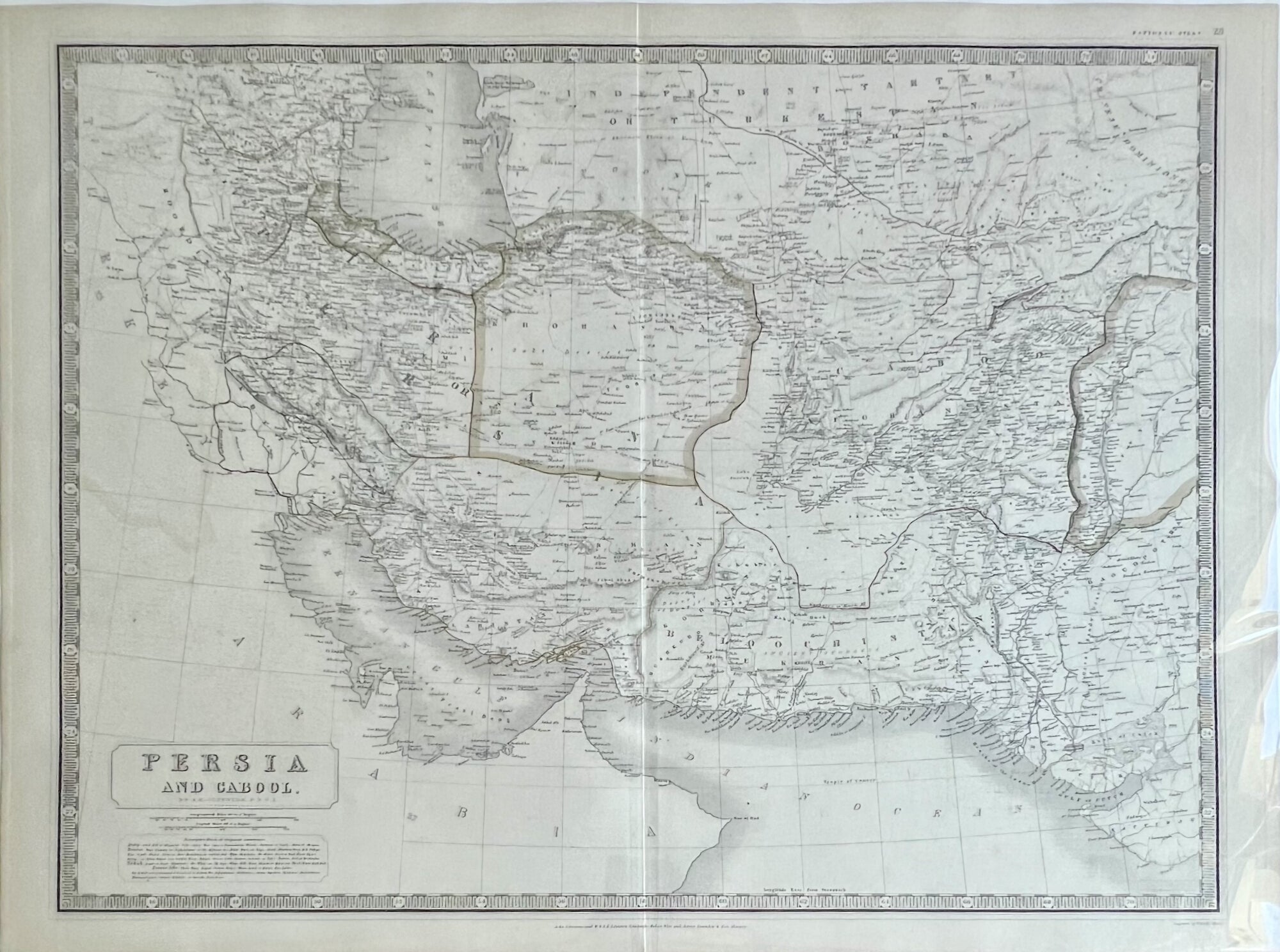 Persia and Cabool- By A.K. Johnston