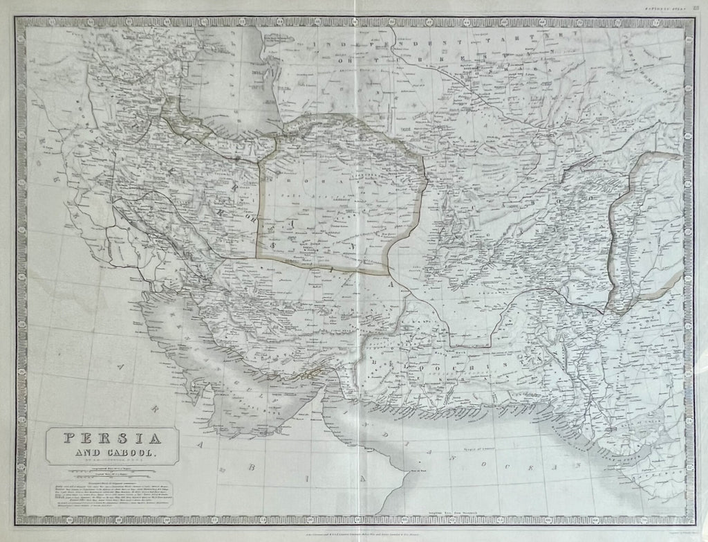 Persia and Cabool- By A.K. Johnston