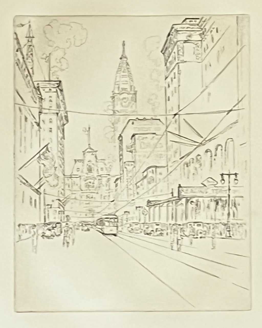 [Reading Terminal Market Street Looking West, Philadelphia]