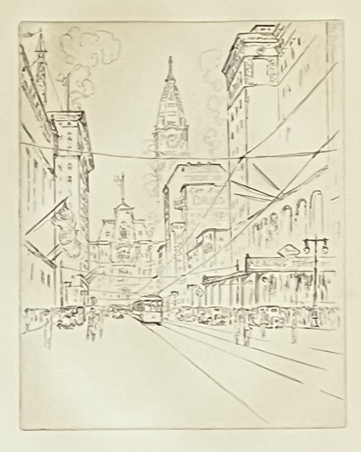 [Reading Terminal Market Street Looking West, Philadelphia]