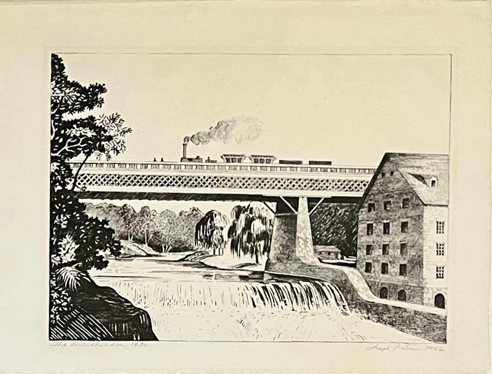 The Wissahickon, 1830 [Philadelphia]