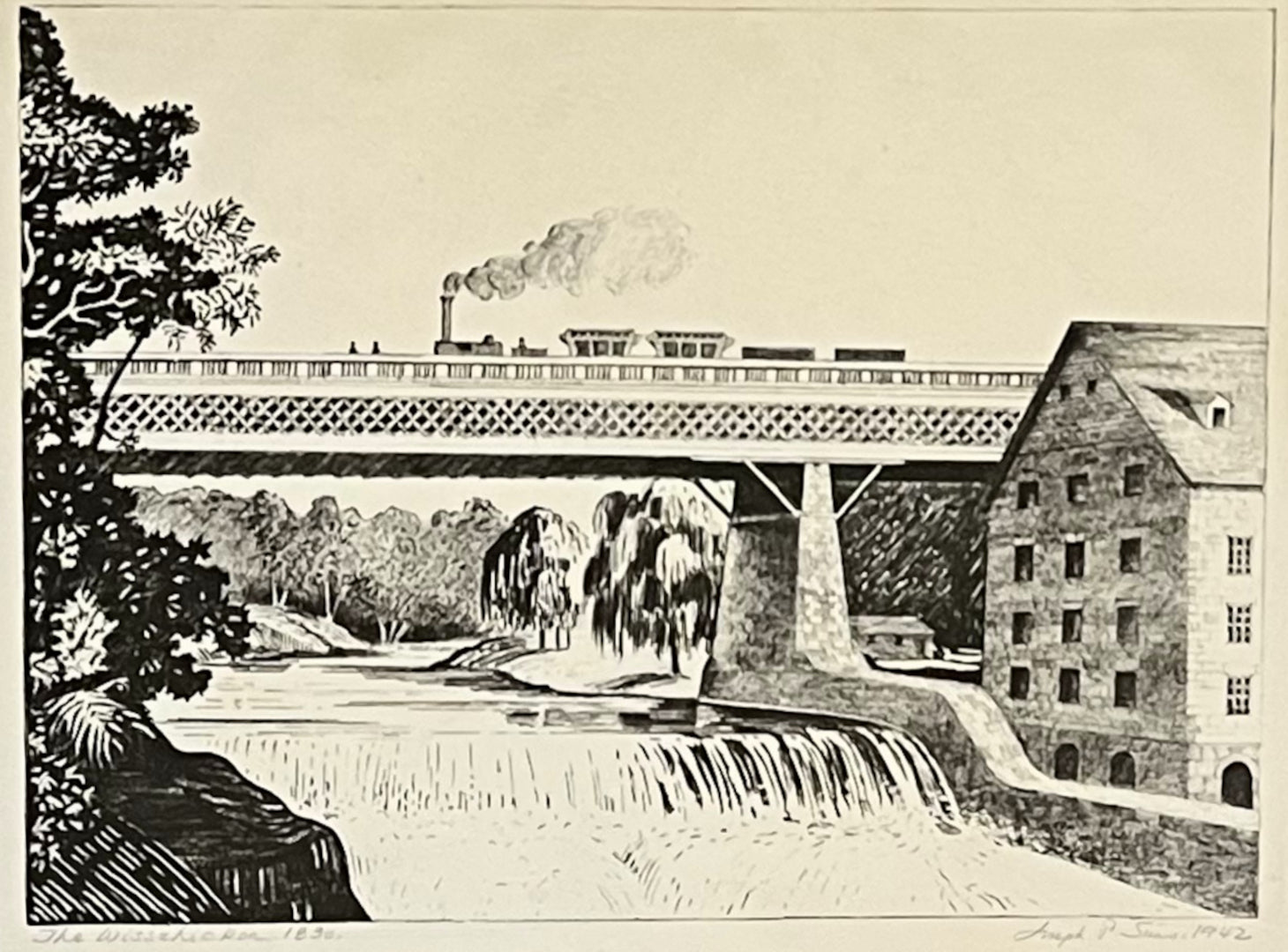 The Wissahickon, 1830 [Philadelphia]
