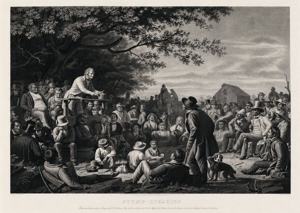 Stump Speaking- By George C. Bingham, Esq.