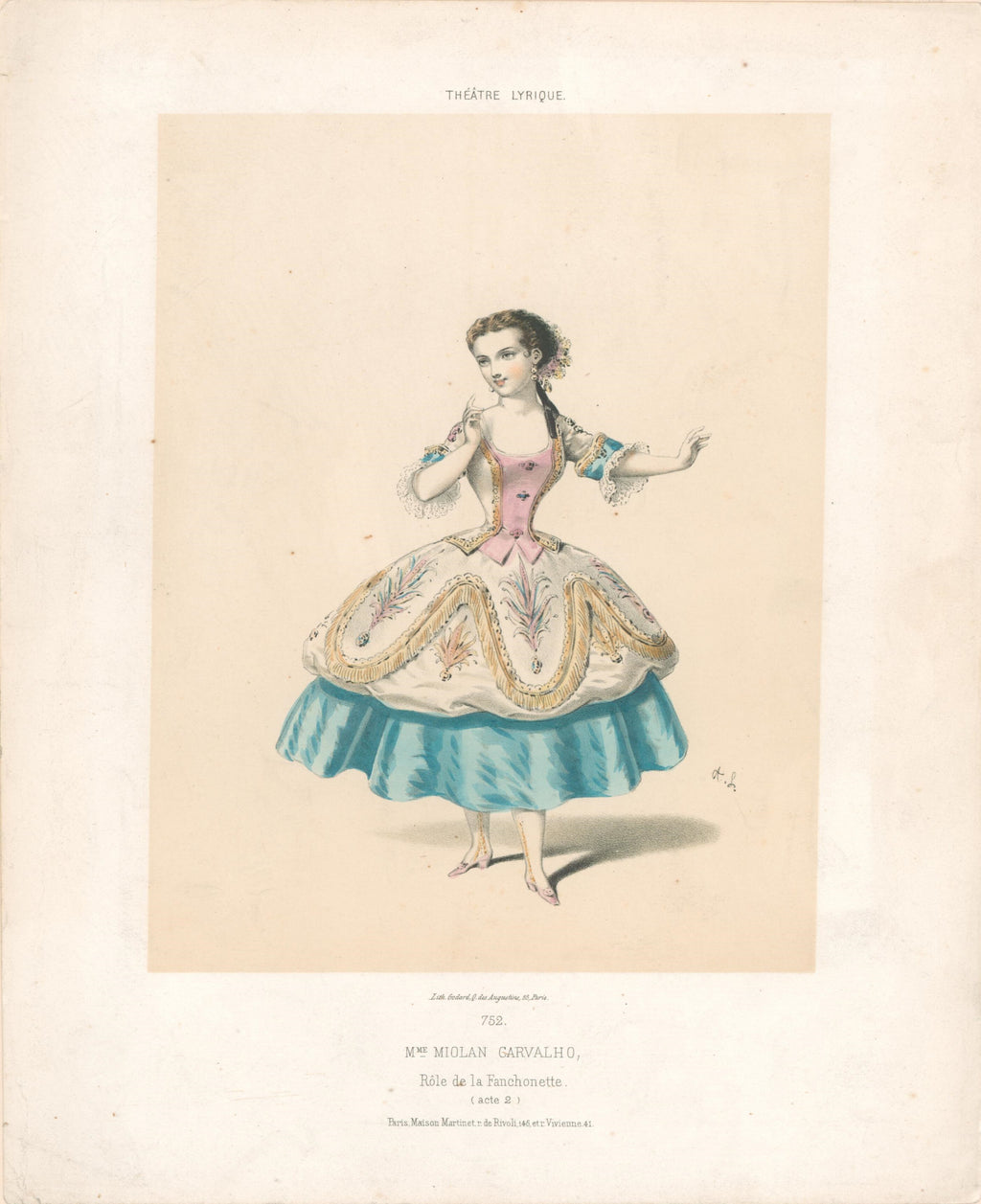 Mme Miolan Garvalho- By Godard