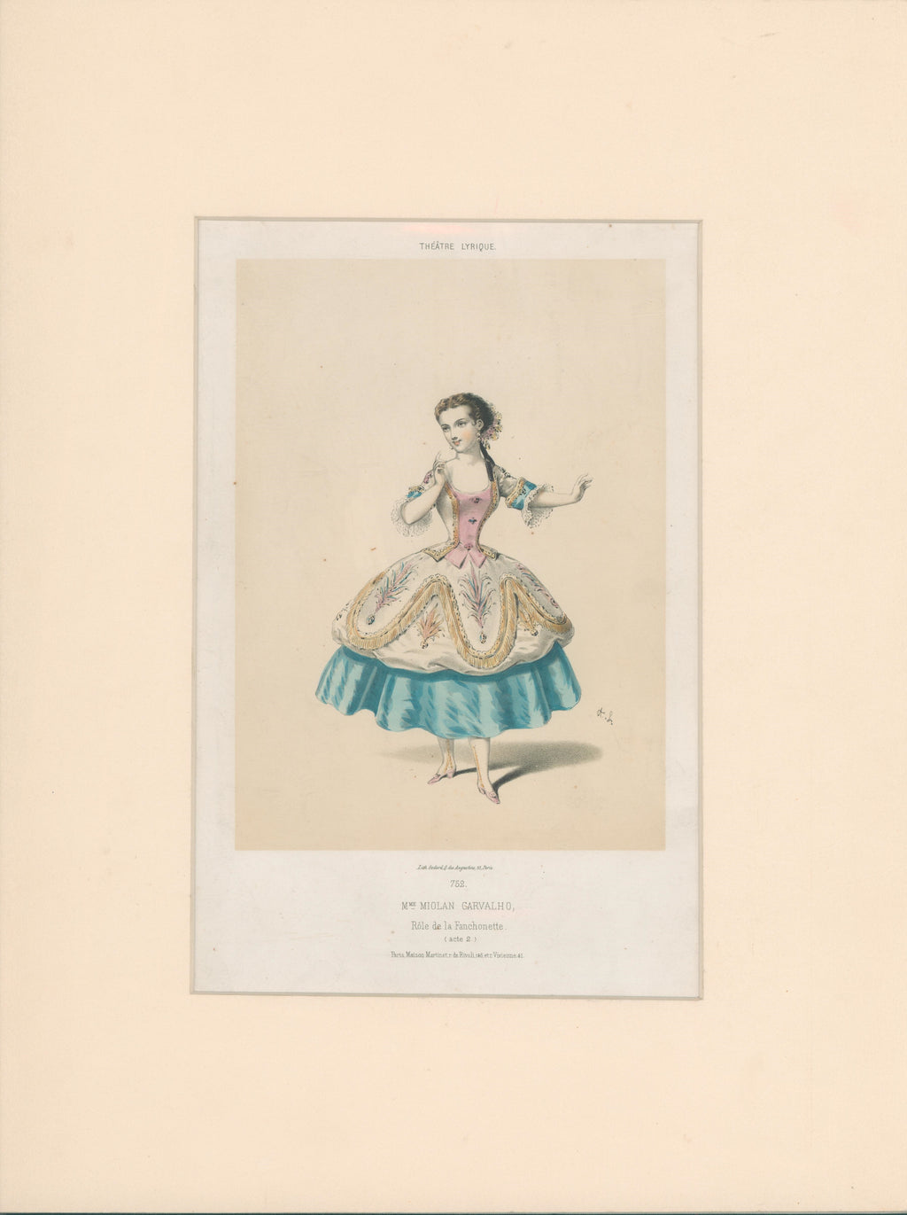 Mme Miolan Garvalho- By Godard
