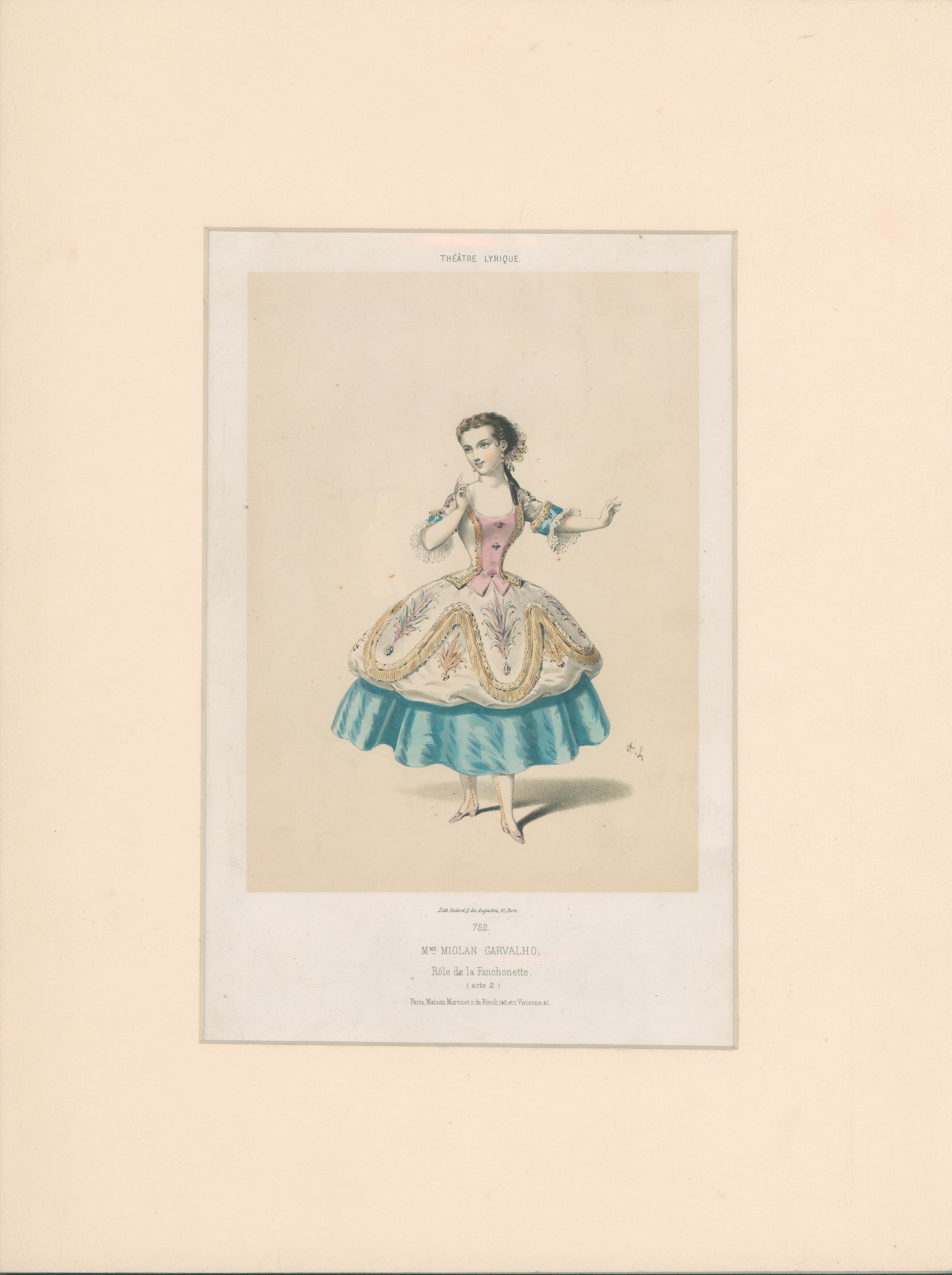 Mme Miolan Garvalho- By Godard