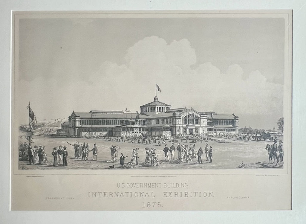 U.S. Government Building, International Exhibit 1876- Unattributed