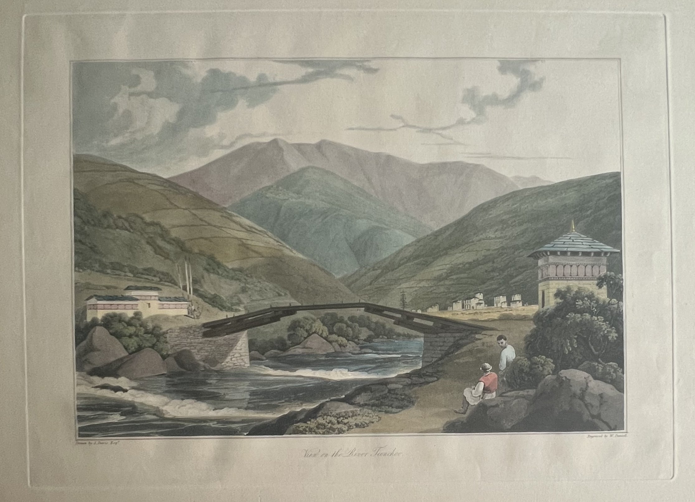 View on the River Teenchoo- By Samuel Davis