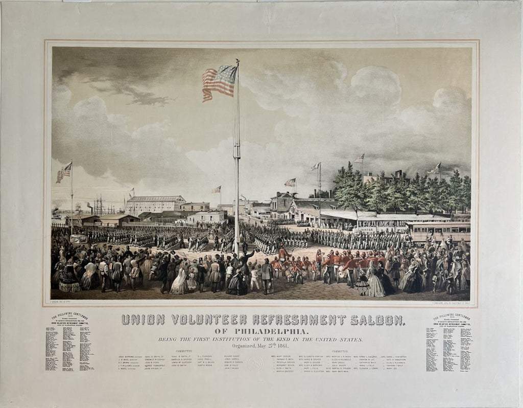 Union Volunteer Refreshment Saloon of Philadelphia- By James Queen