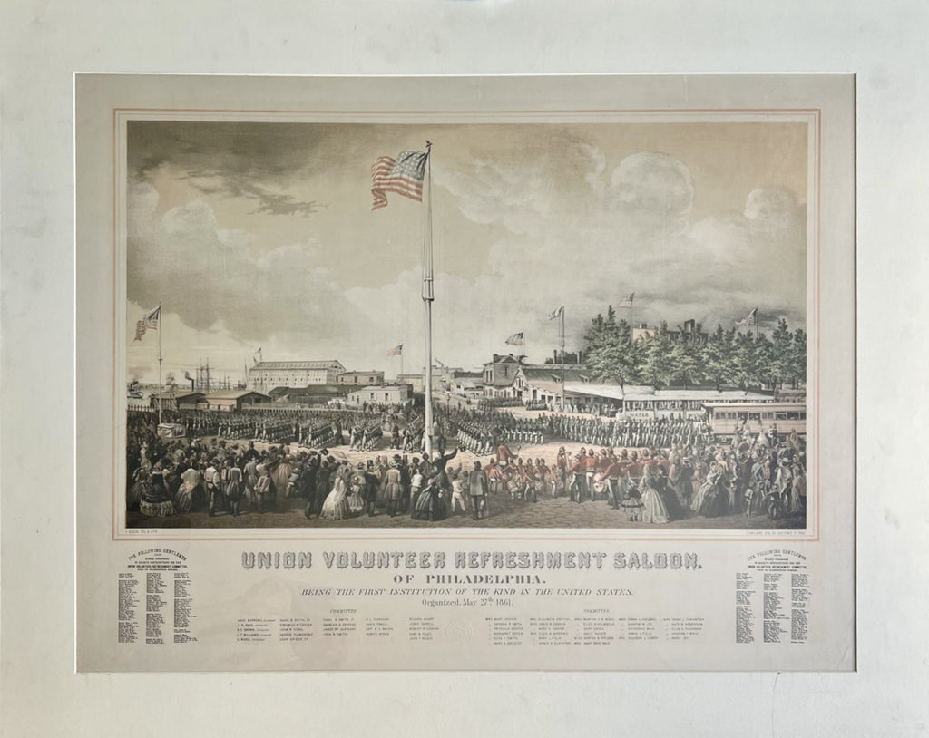 Union Volunteer Refreshment Saloon of Philadelphia- By James Queen
