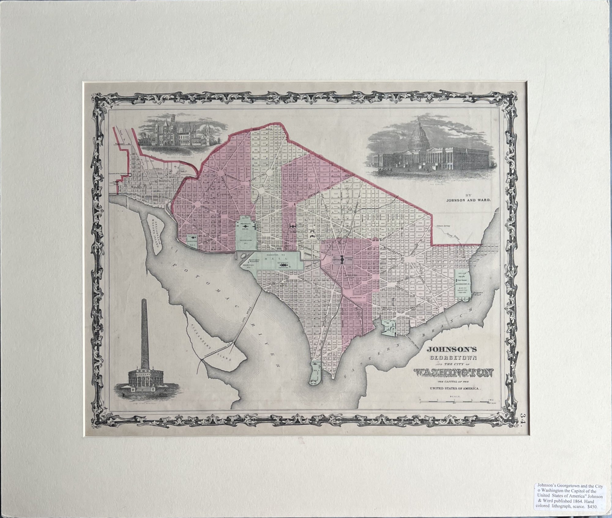 Georgetown and the City of Washington- By A.J. Johnson
