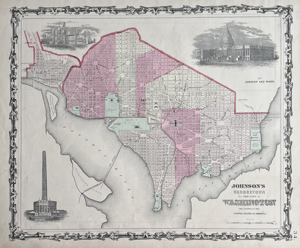 Georgetown and the City of Washington- By A.J. Johnson