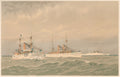Plate 23- USS Texas, USS Olympia & USS Minneapolis