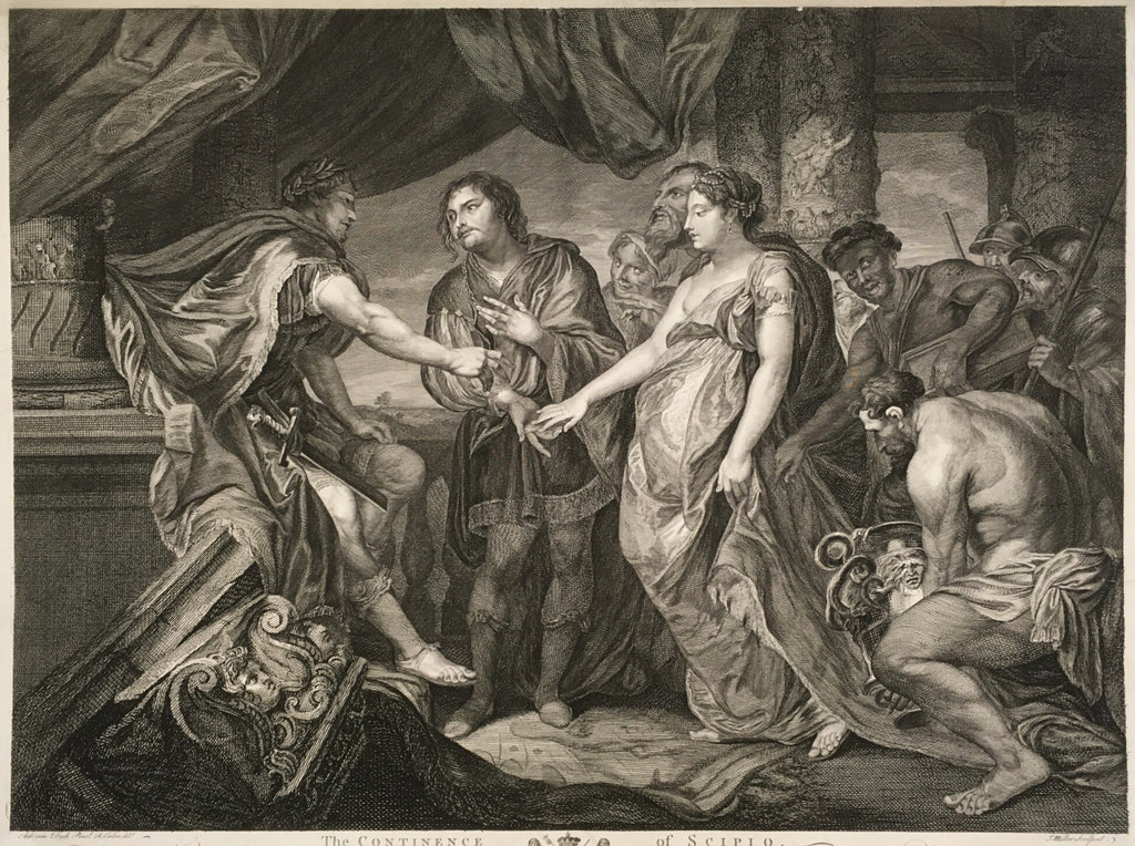 The Continence of Scipio- By Richard Earlom