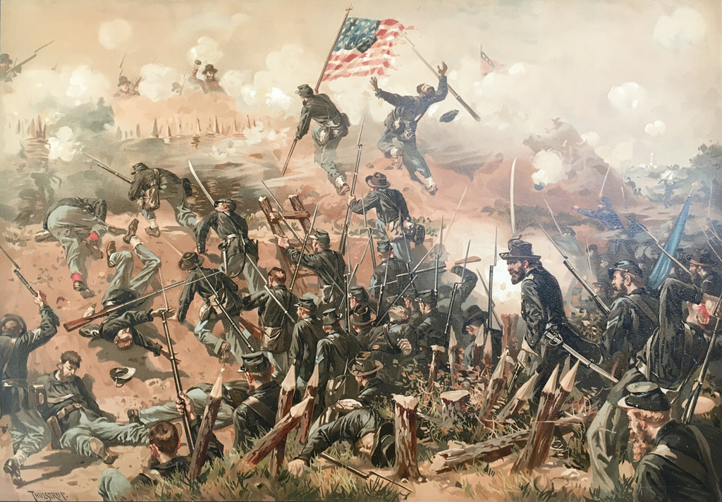 Battle of Vicksburg- By Thure de Thulstrup