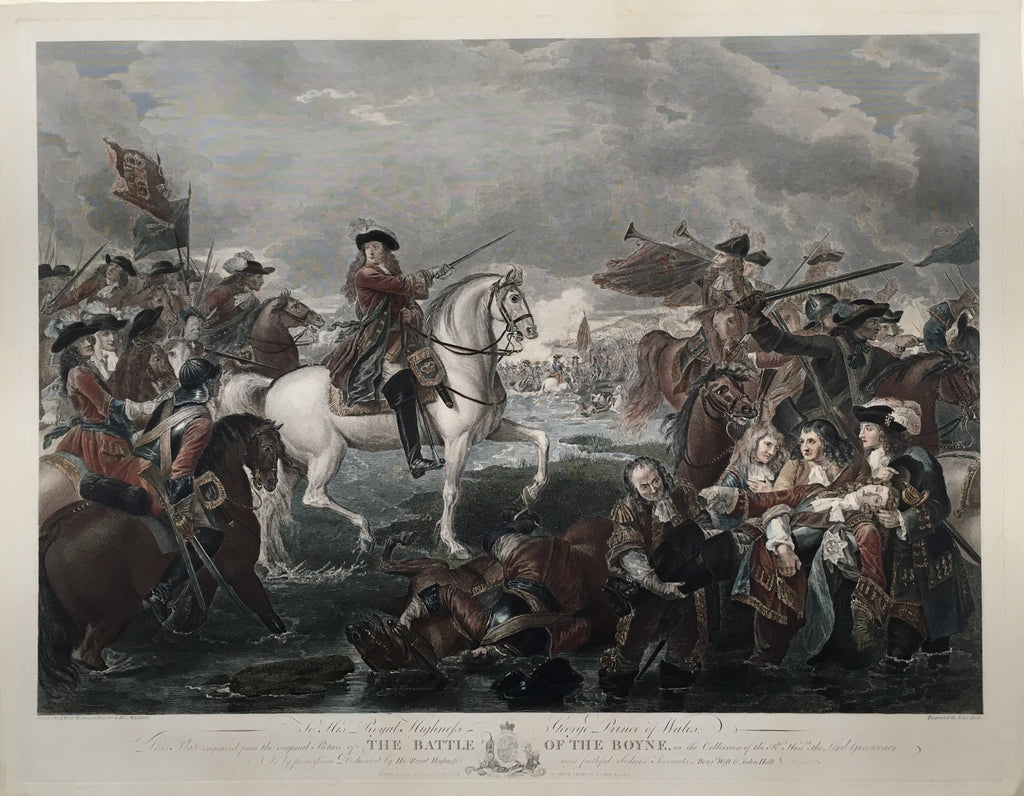 The Battle of the Boyne- By Benjamin West